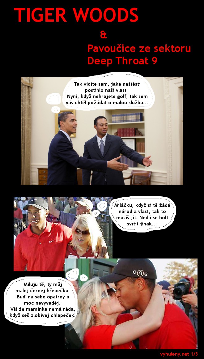 Tiger Woods & Pavoucice 1/3 Tiger Woods & Pavoucice 1/3