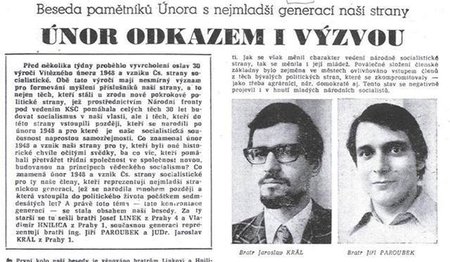 Paroubek Únor 1948 Paroubek Únor 1948
