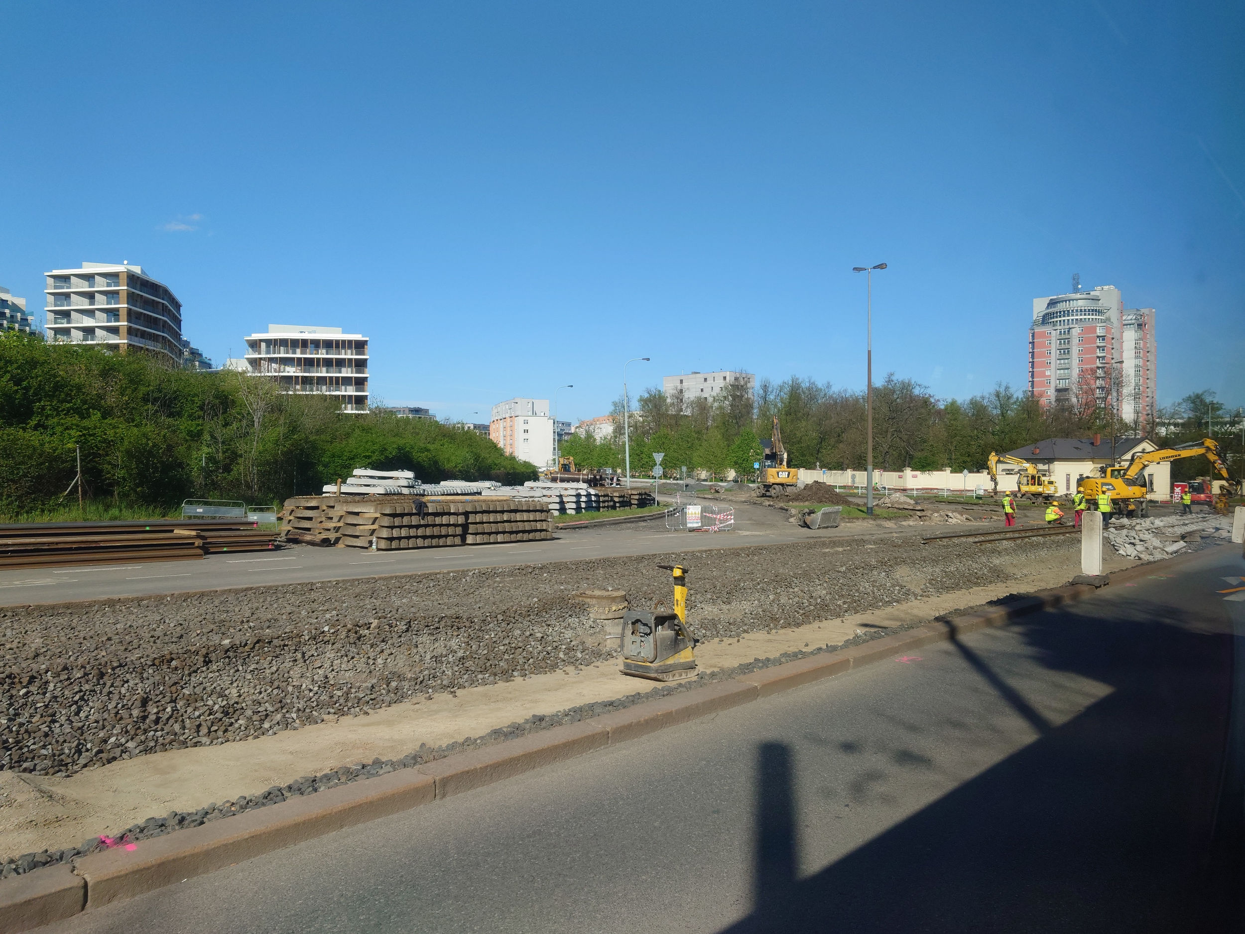 tramvajová odbočka do malešic