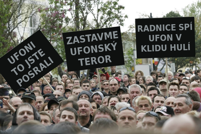 Demonstrace Břeclav