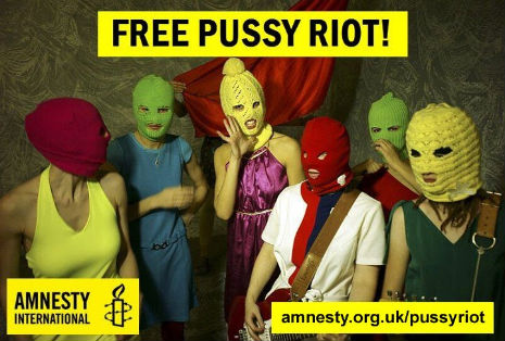 free pussy riot amnesty international